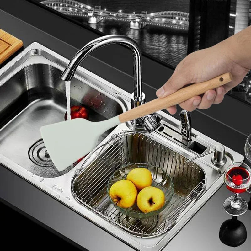 Pague 10 leve 12 - kit peças de silicone p\ cozinha