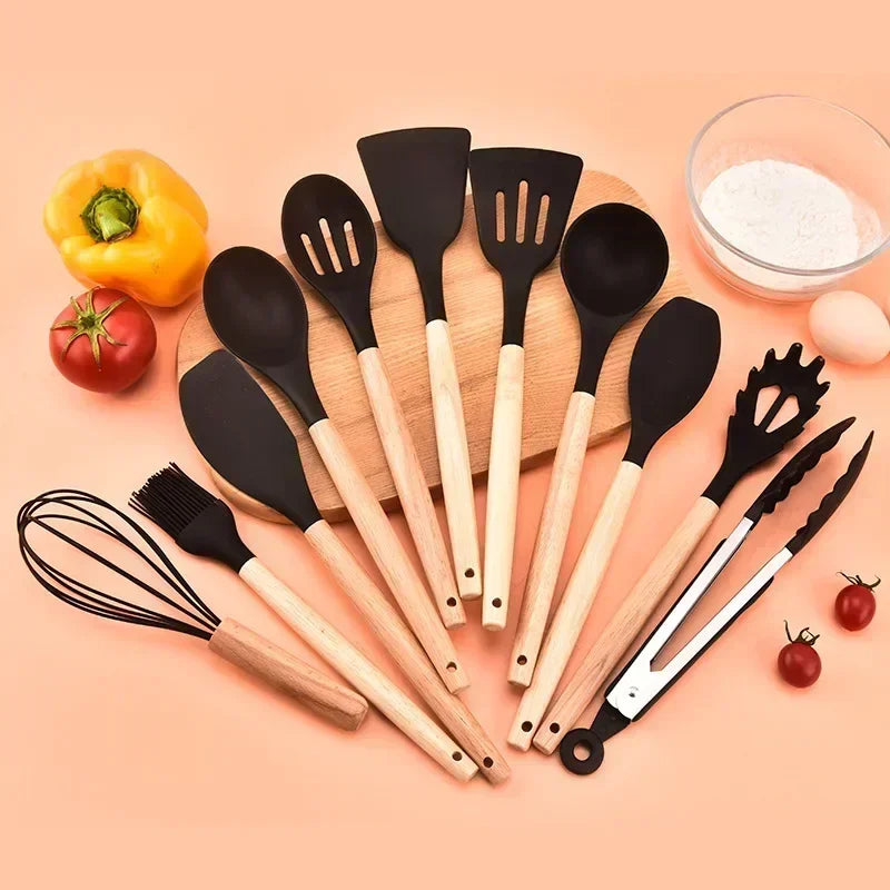 Pague 10 leve 12 - kit peças de silicone p\ cozinha