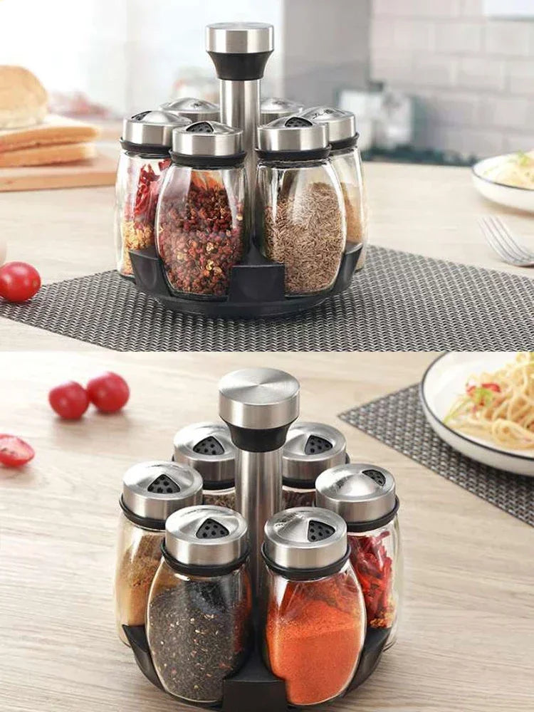 Organizador de temperos rotativo