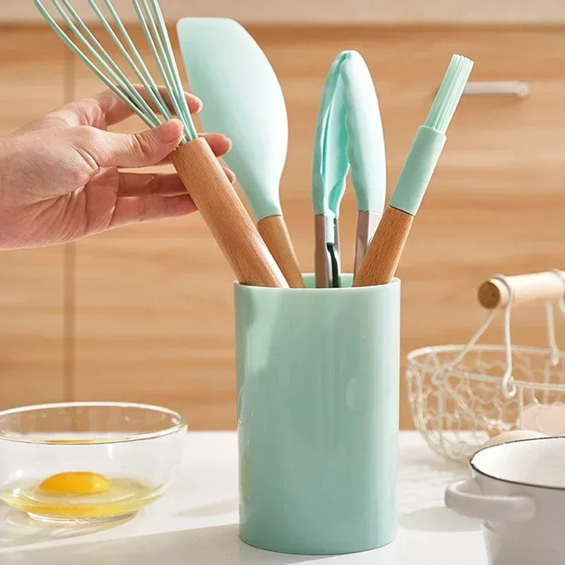 Pague 10 leve 12 - kit peças de silicone p\ cozinha
